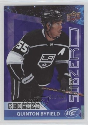 2021-22 Upper Deck Ice Sub Zero Rookie 312/999 Quinton Byfield #SZ-57 03uh
