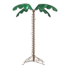 Coconut Tree 4FT 189 LED Artificial Tree Tropical Garden Tree Lights Decoration