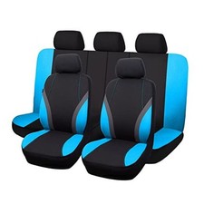 car seat Covers Full Set Fashion Woman Lady Girl Full set 9 PCS Mint Blue