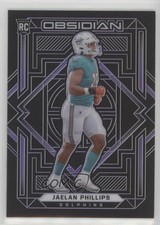 2021 Panini Obsidian Rookies Electric Etch Purple /100 Jaelan Phillips #166 n0c
