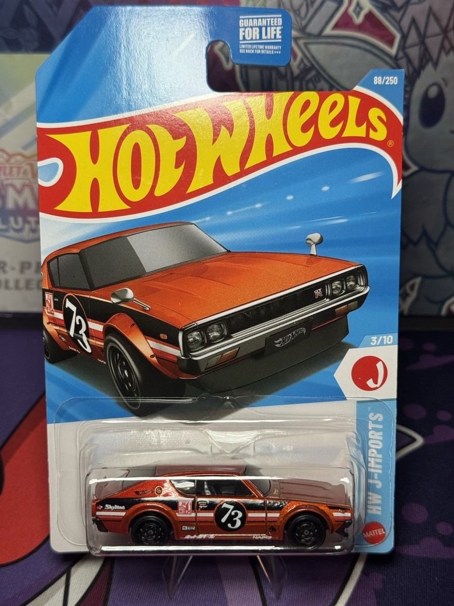 🔥 Hot Wheels Nissan Skyline 2000 GT-R – HW J-Imports 3/10 – #88