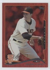 2014 Topps Update Red Hot Foil Javier Lopez #US-242 0e0z
