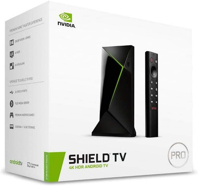 NVIDIA Shield Android TV Pro | 4K HDR Streaming Media Player High Performance, D