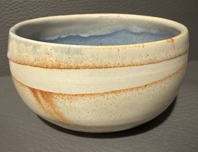 6  Handmade Studio Pottery Ceramic Bowl, Marked