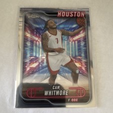 Topps Chrome Cam Whitmore #140 Houston Rockets 2024-25 NBA Basketball