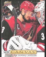 2019-20 Upper Deck #C193 Oliver Ekman-Larsson UD Canvas Arizona Coyotes (C4)