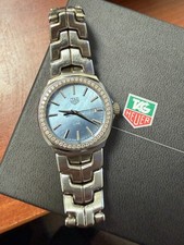 TAG Heuer Link WBC1313.BA0600 Blue Mother of Pearl Diamond Women's Watch WBC1313