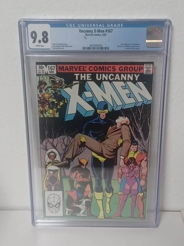 UNCANNY X-MEN #167 (Marvel Comics, 1983) CGC Graded 9.8 ~ WHITE Pages