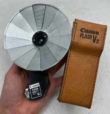 Canon Flash Unit V2 For Rangefinder / Canonflex Cameras w/ Case