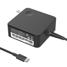 65w USB C Type C Ac Charger fit for Lenovo ThinkPad X1 T14 T14s T15 T16 T480 ...