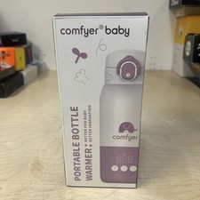 Portable Bottle Warmer Wireless Fast Heating Stainless Steel Travel Ready New