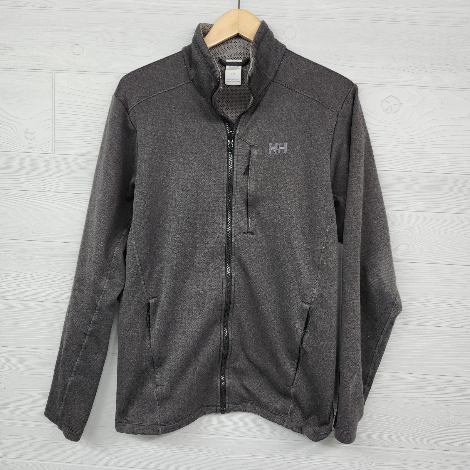 Helly Hansen Gray Full Zip Lightweight Jacket Wom… - image 1