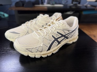 Size 12 M - ASICS Gel Kayano 20 Cream Independence Blue Brand New In Box