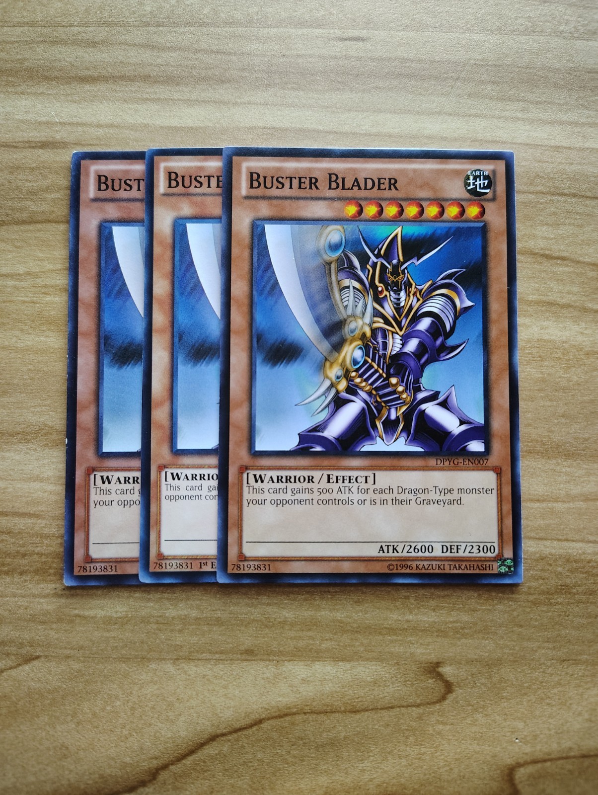 Yu-Gi-Oh! - Buster Blader 3X - Complete Playset