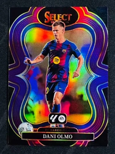 Dani Olmo 2025-26 Panini Select La Liga Mezzanine Purple /125 #102