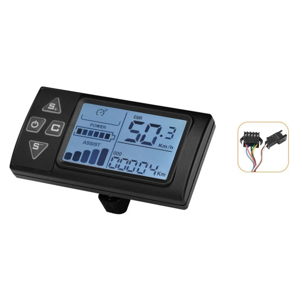 Controlador y pantalla sin escobillas 1500W 2000W compatible con motores 36V 48V 52V Foto 3 de 4