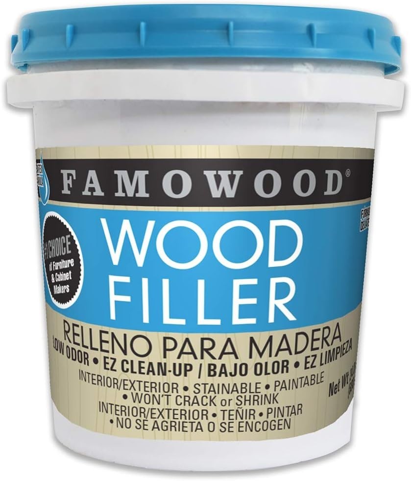 Wood Filler Latex Wood Filler Interior Exterior Paintable Crack Repair
