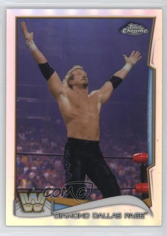 2014 Topps Chrome WWE Refractor Diamond Dallas Page #99 HOF 16or