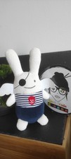 plush trousselier privateer trousselier blanket angel rabbit pirate sailor   