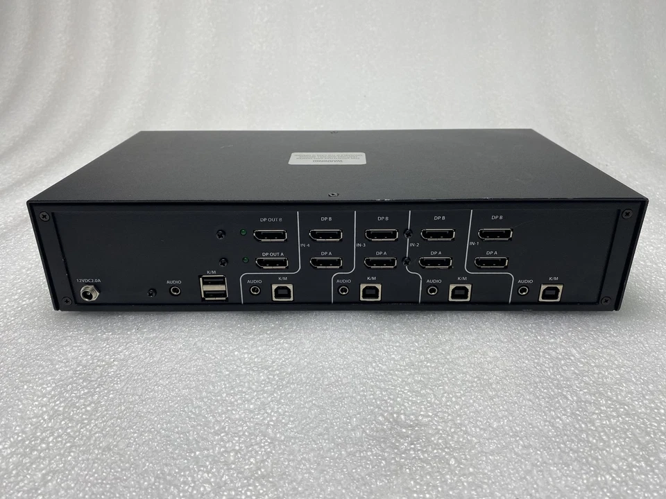 Tripp Lite B002-DP2A4 Secure KVM Switch 4-Port DisplayPort Dual Monitor - Image 2 of 4