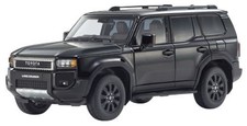 Kyosho 1/43 Toyota Land Cruiser 250 ZX Optional Wheel Diecast Black