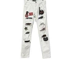 Amiri jeans size 30X30 Mens White Pants Authentic