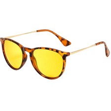 Nachtsichtbrille, Nachtfahrbrille Damen, Gelbe Brille Zum Autofahren, Polaris...