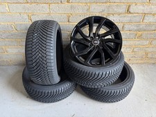 18" Land Range Rover Evoque Discovery Sport Black 5011 Wheels & Winter Tyres