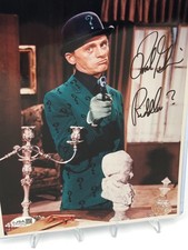 FRANK GORSHIN JSA AUTO w COA Signed PHOTO 8x10" TV Show BATMAN as THE RIDDLER ??