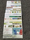 Job Lot of 48 Jersey First Day Covers & Covers FDC's 2003 - 2007 Lot #O12