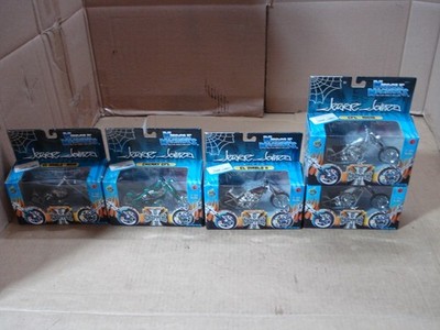 Jesse James Motorcycle Models Collectables 5 NIB