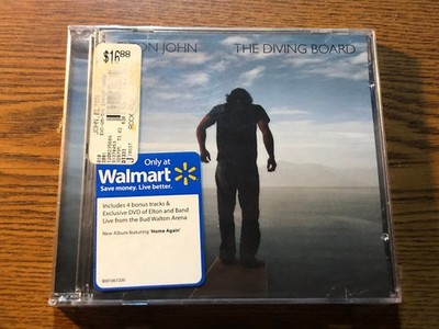 ELTON JOHN The Diving Board 2013 Walmart Exclusive CD/DVD Live NEW SEALED