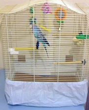 CAGE TIDY for BIRD CAGES AVAILABLE IN FOUR SIZES - MADE IN THE UK