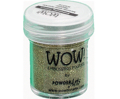 WOW EMBOSSINGPULVER 15ML TOPF GLITTER GLITZER METALLIC FARBEN GUMMISTEMPELUNG