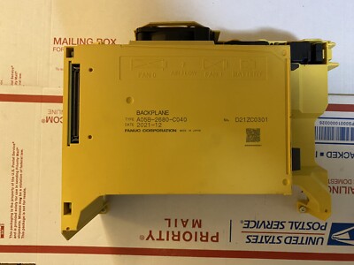 FANUC A05B-2680-C040 Back Plane w/ Board  A20B-8201-0720 W/ Fans BX89