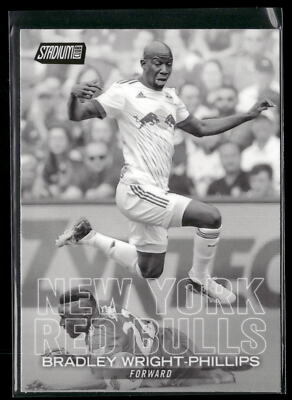 2018 Stadium Club MLS Bradley Wright-Phillips #77 Black/White NM-MT