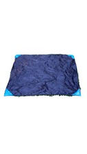 NEW Outdoor Pocket Blanket Black 56x56 comes with stakes and cover