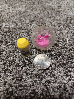barbie fish accessories Barbie Animals Pets 3pc Lot Accessories Fish w Bowl Food & 3Fish