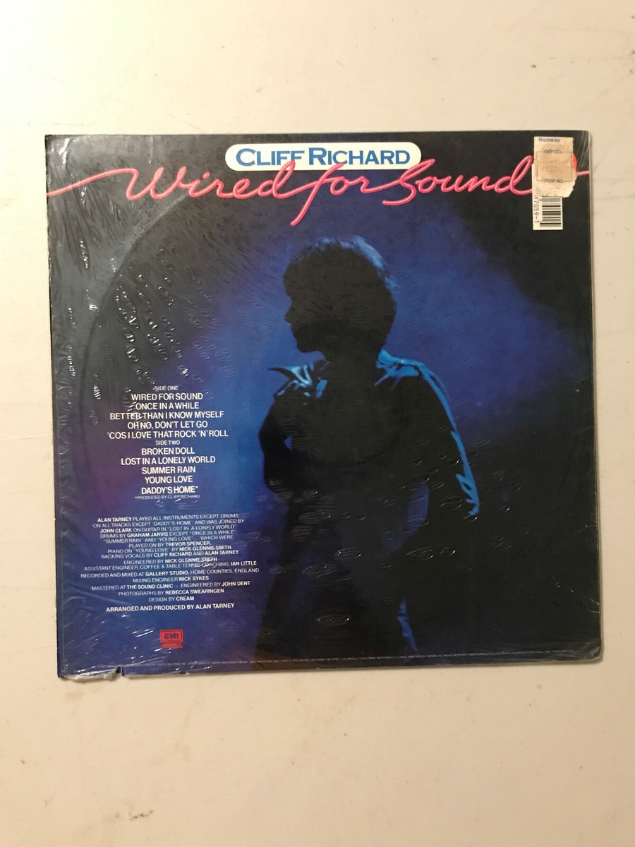 CLIFF RICHARD - WIRED FOR SOUND - EMI SW-17059 1981 - VINYL - HYPE