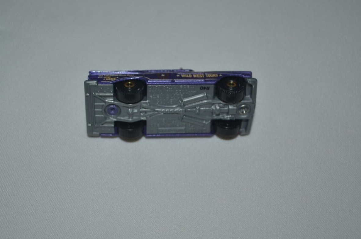 MATCHBOX MBX WAGONS - ' 59 CHEVY WAGON PURPLE HEADLIGHT VERSION RACK LOOSE
