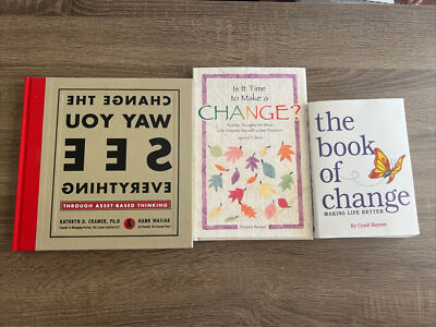 Lot Of 3: Change the Way You See Everything, The Book Of Change And Make Change