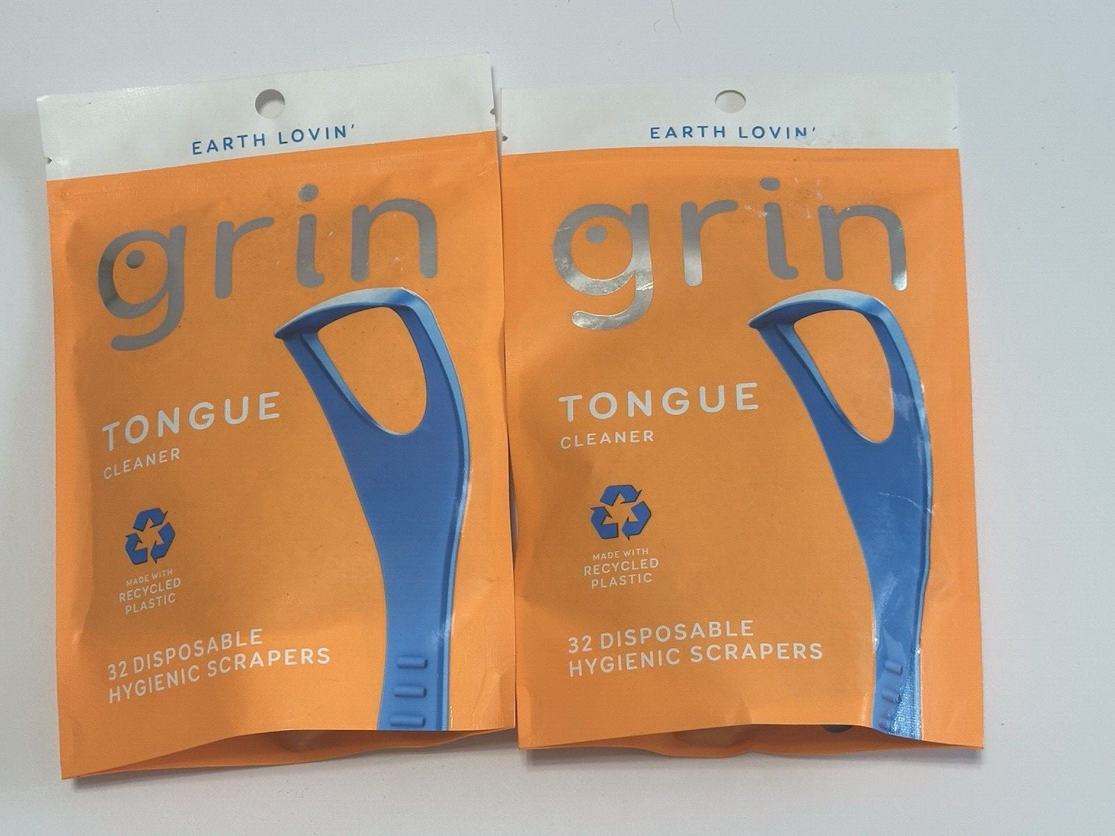 Grin Disposable Tongue Cleaner**64 Disposable Hygiene Scrapers (2 Pack)