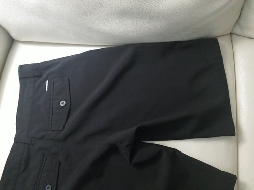 QuikSilver Hybrid Mens Board Shorts 28 length 19" Inseam 10" 4 Way Stretch black - Picture 6 of 9