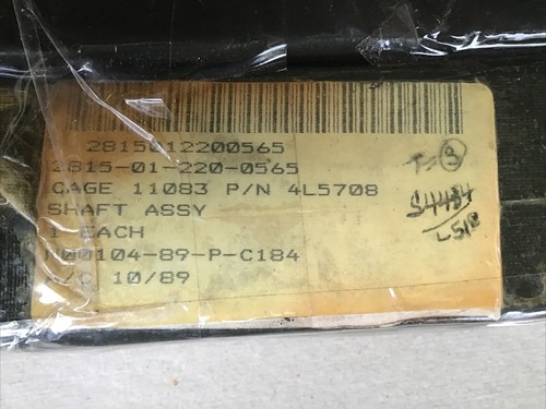 Caterpilar Shaft Assy 4L5708 - Picture 6 of 6