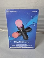Sony Playstation PS4 Move 2 Pack Motion Controller - Black - Brand New & sealed