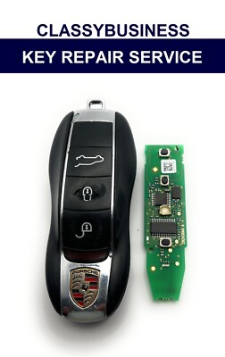 Porsche Cayenne Macan 911 Targa Panamera Smart Fernbedienung Schlüsselanhänger Reparatur Reparatur Service