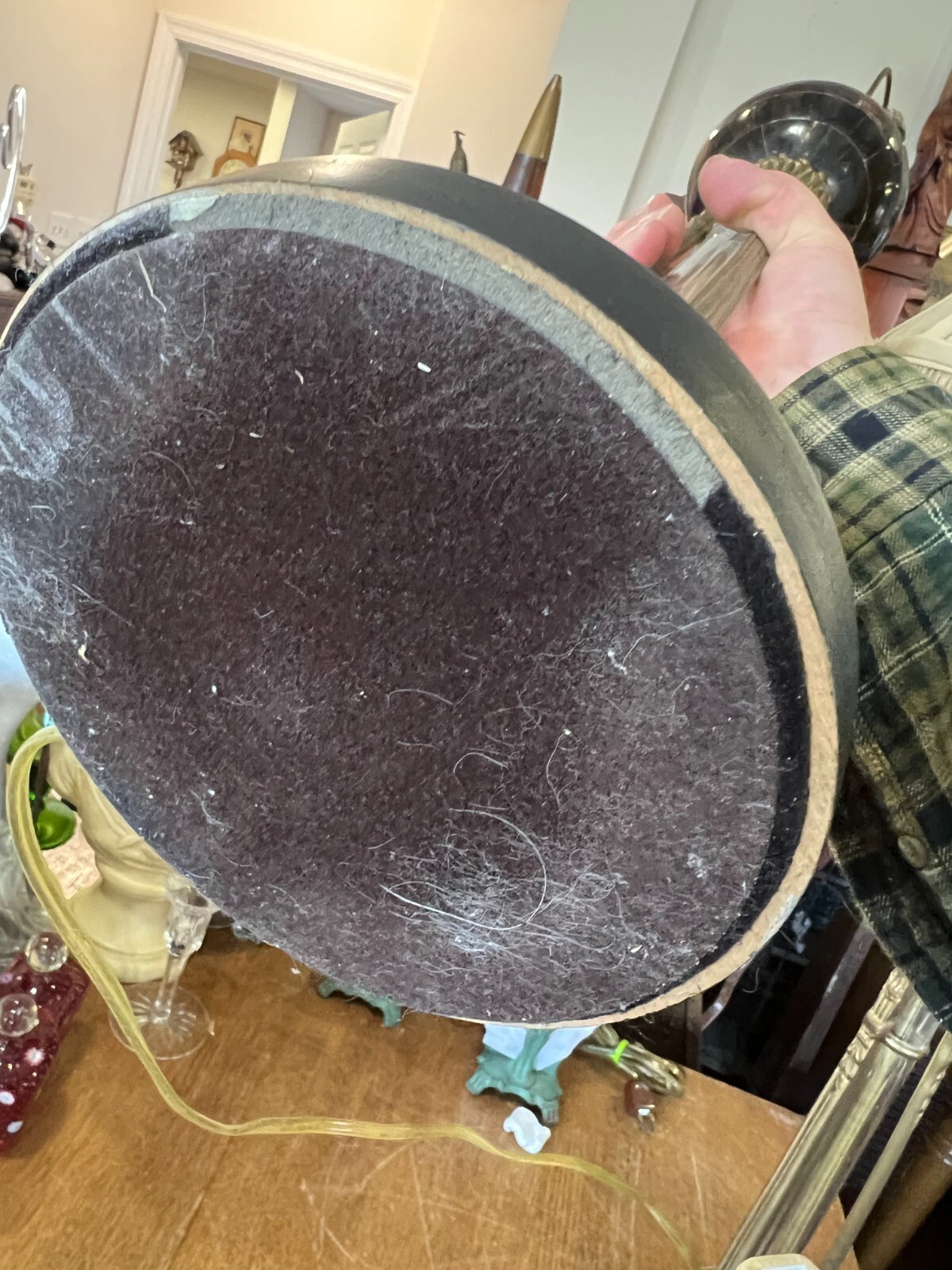 Pair of Vintage Fredrick Cooper Hollywood Regency Metal/Acrylic Pineapple Lamps