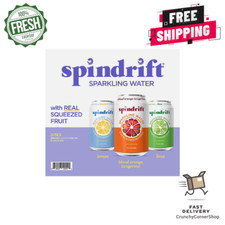 Spindrift Sparkling Water Variety Pack 12 fl. oz., 24 pk. FREE SHIPPING