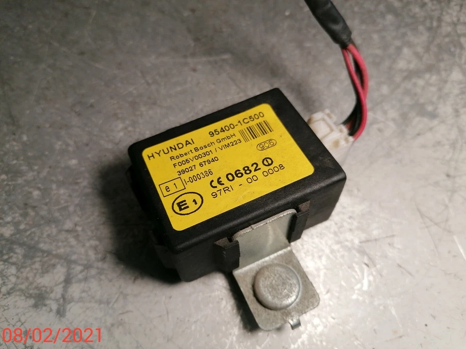 Modulo Di Controllo Immobilizzatore HYUNDAI GETZ 95400-1C500 Usato 2005 LHD - Immagine 2 di 4
