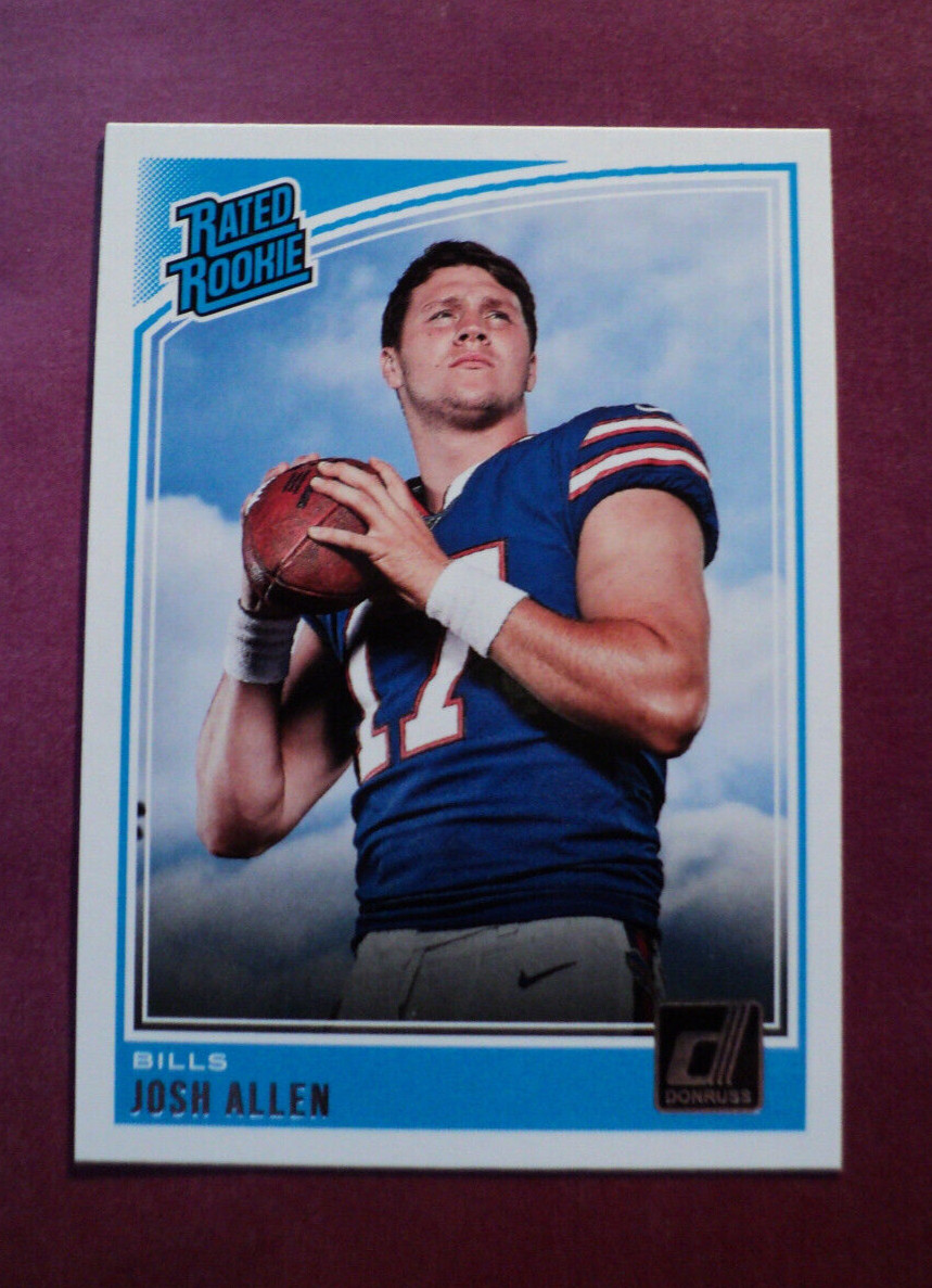 2018 Donruss Josh Allen Rated Rookie RC #304 Bills NMT AUCT#10111